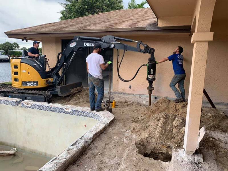 Concrete Slab Foundation Repair in Miami Gardens, FL