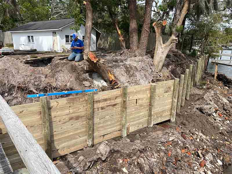 Seawall Repair in Miami Gardens, FL