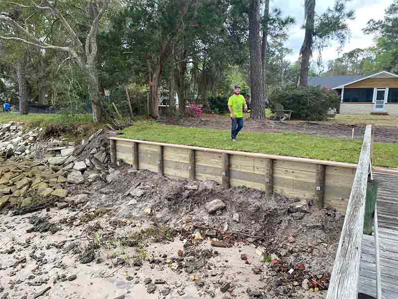 Seawall Repair in Miami Gardens, FL